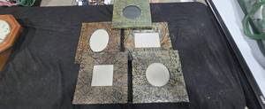 lot 2072 image: Embossed Decorative Picture Frames (5)