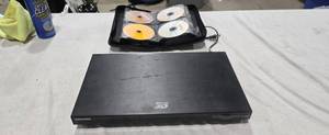 lot 2103 image: Samsung Blu-ray 3D Player with Discs