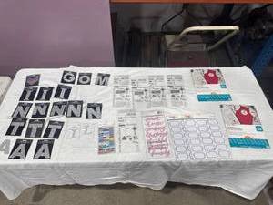 lot 2128 image: Craft & Scrapbooking Supply Lot