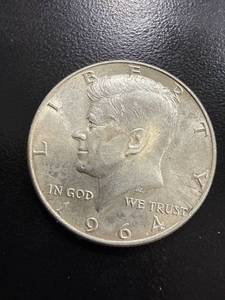lot 2144 image: 1964D Kennedy Half Dollar