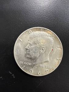 lot 2151 image: 1969 Kennedy Half Dollar