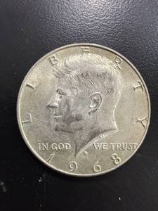 lot 2152 image: 1968D Kennedy Half Dollar