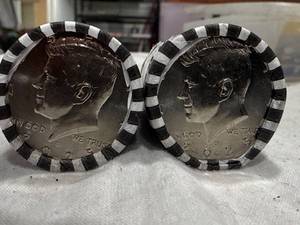 lot 2163 image: Two 2025D Rolls Kennedy Half Dollars