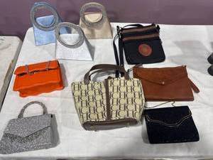 lot 2193 image: Assorted Handbags & Clutches Lot