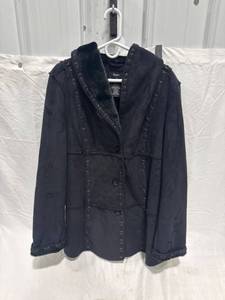 lot 2206 image: Dennis Basso Black Jacket