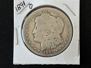 lot 18 image: 1891-O Morgan Dollar