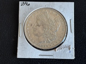 lot 33 image: 1896 Morgan Dollar