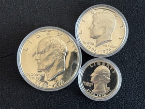 lot 57 image: 1976-S Bicentennial Silver Proof Set