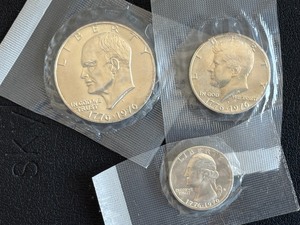 lot 58 image: 1976-S Bicentennial Silver Mint Set