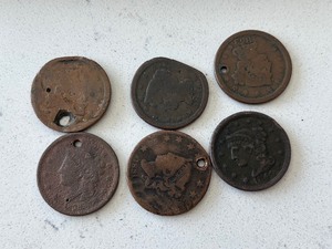 lot 40 image: One Cent Coins