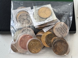 lot 43 image: Tokens, Medallions