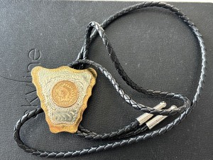 lot 71 image: Bolo Tie with Indian Head Cent
