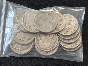 lot 88 image: Buffalo Nickels Some No Date