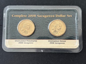 lot 91 image: 2008 Sacagawea Dollar Set