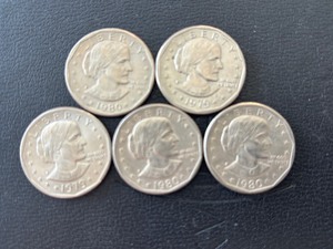 lot 98 image: Susan B. Anthony Dollars