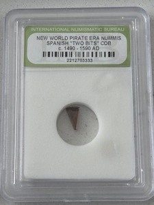 lot 106 image: Pirate Era Spanish Two Bits