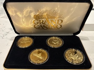 lot 163 image: 1998-99 Grand Casino Tokens