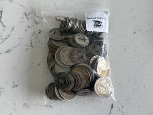 lot 135 image: Transit Tokens