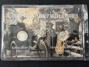 lot 185 image: Silver Dimes