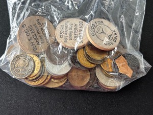 lot 214 image: Tokens