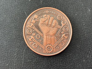 lot 228 image: 1 Ounce .999 Fine Copper Round
