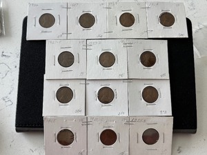 lot 242 image: Lincoln Wheat Cents