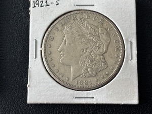 lot 37 image: 1921-S Morgan Dollar