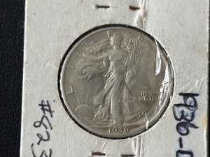 lot 48 image: 1936-D Walking Liberty Half Dollar