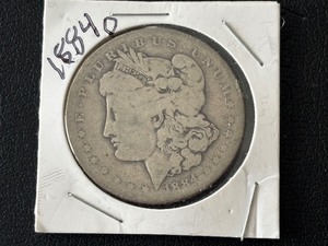 lot 50 image: 1884-O Morgan Dollar