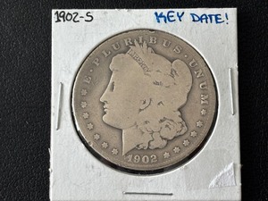 lot 52 image: 1902-S Morgan Dollar 1,503,000 Minted