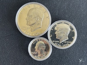 lot 71 image: 1976-S Bicentennial Silver Proof Set