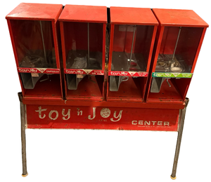 Vintage Toy 'n Joy Center Vending Machine
