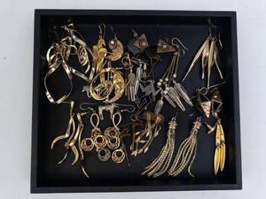 Earrings - Assorted Gold-Tone & Silver Fashion Jewelry