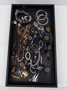 Costume Jewelry Assortment - Necklaces, Bracelets, Earrings & Rings