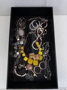 Assorted Costume Jewelry - Necklaces, Bracelets, Earrings, Rings