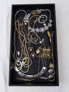 Assorted Costume Jewelry - Necklaces, Bracelets, Rings, Earrings