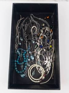 Jewelry Assortment - Necklaces, Beads & Chains in Mixed Metals