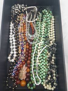 Assorted Bead Necklaces & Bracelets - Multi-Color Seed Bead Jewelry Collection