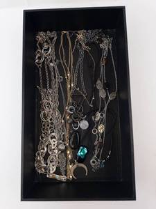 Assorted Necklaces & Chains - Silver & Gold Tones Costume Jewelry