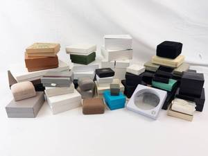 Used Assorted Jewelry Boxes & Cases - Varied Brands & Styles