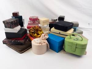 Jewelry Boxes Assortment - Mixed Sizes & Colors