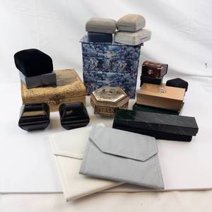 Jewelry Boxes Assortment - Mixed Sizes & Colors