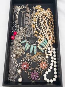 Costume Jewelry Assortment - Necklaces, Bracelets & Bead Strands
