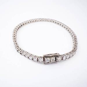 Sterling Silver CZ Tennis Bracelet