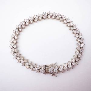Cubic Zirconia Tennis Bracelet