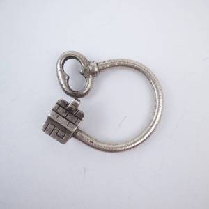 Tiffany & Co - Sterling Silver House Key Ring- House UNSCREWS