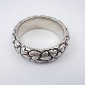 Algot Enevoldsen Heart by Heart Pandora Sterling Silver Ring - Size 8.5