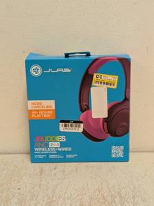lot 7 image: NEW JLAB 2 IN 1 WIRELESS AND WIRED KIDS HEADPHONES