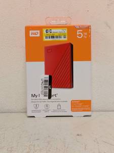 lot 76 image: NEW WESTERN DIGITAL INNOVATION MY PASSPORT