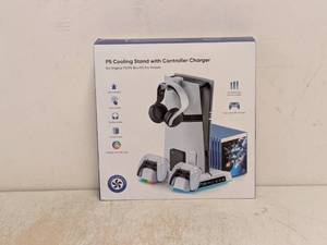 lot 88 image: NEW P5 COOLING STAND WITH CONTROLLER CHARGER